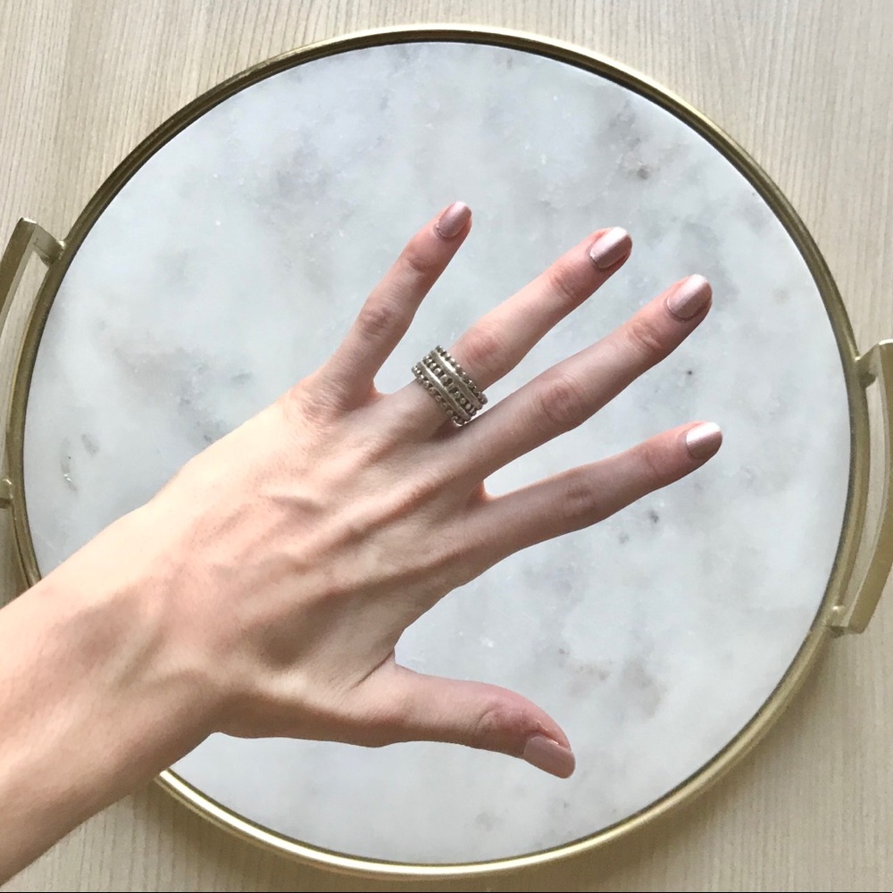 Vintage Silver Statement Ring - image 1